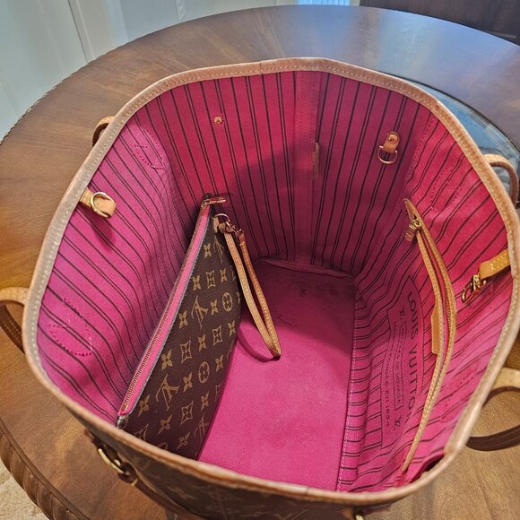 Louis Vuitton: Monogram Neverfull MM Pivoine M41178 - Picture 2 of 5